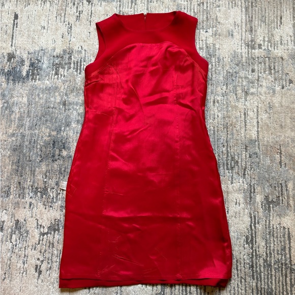 Red collectibles by Petite Sophisticate sheath dress size 2P - Picture 11 of 12